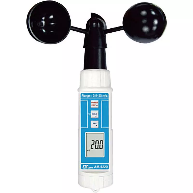 Mother Tool Anemometer AAAx4 Power Supply Hard case, instruction manual, battery Included Components, AM-4220
