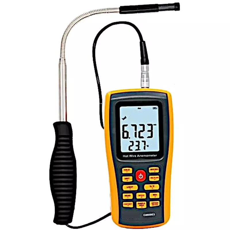 Bitstrong Anemometer/Airflow Meter, Wind speed measurement resolution (m/s): 0.01, Wind speed measurement threshold, BS-GM8903