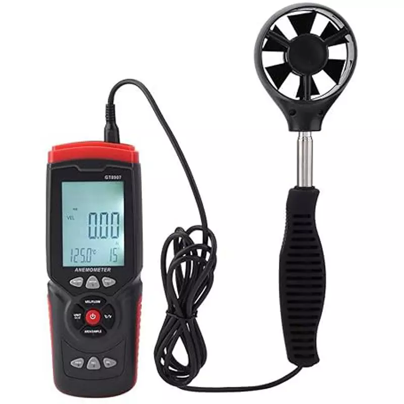 Bitstrong Anemometer/Airflow Meter, Wind speed measurement resolution (m/s): 0.01, Wind speed measurement threshold, BS-GT8907