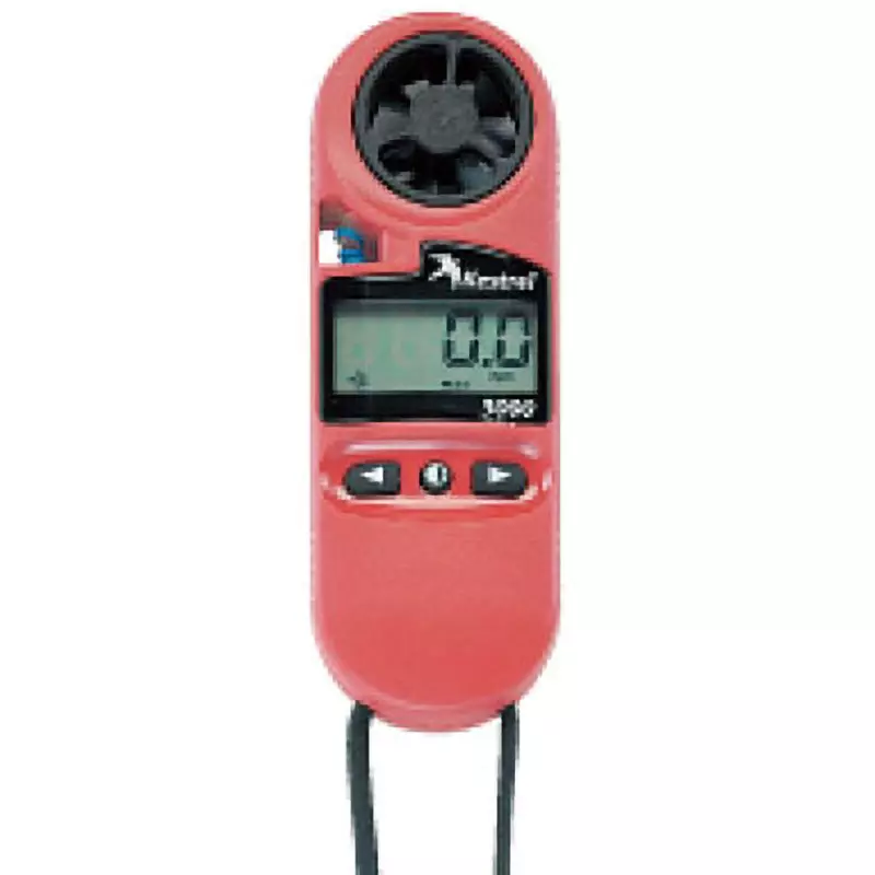 Ichinen TASCO Anemometer (Wind speed) ± 3% of reading, (temperature) ± 1.0°C, (humidity) ± 3% Accuracy CR2032 x 1 Power, TA411RB
