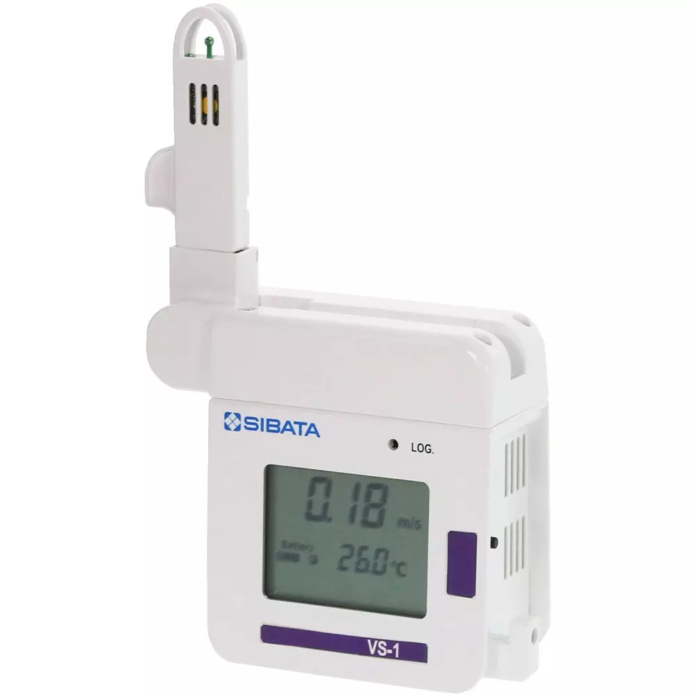 SIBATA Anemometer Wind speed: 0.05 to 20 m/s Measurement Range, 080990-004