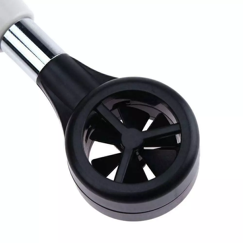 KERRO Digital Anemometer Hand Held with 2.24-67 mph Wind Speed Range and Wind: -10 - 45℃ Wind Temperature, HT380