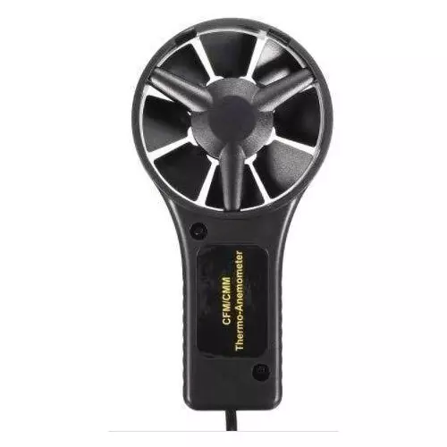 KERRO Digital Anemometer Handheld with 14-40 m/s Wind Speed and 0-999,900 cfm Air Flow, HT-9819