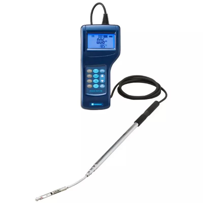 KANOMAX Anemomaster 6 AA batteries, AC adapter (optional) Power Supply, 6036-A0