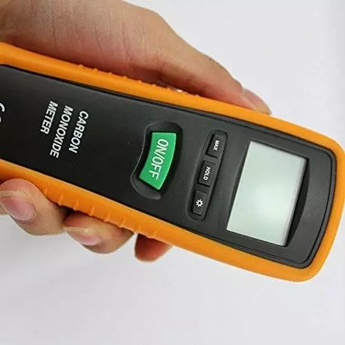 HSETIN Carbon Monoxide Meter Non Magnetic with Digital LCD Display and 1 cm Line Level, HT-1000