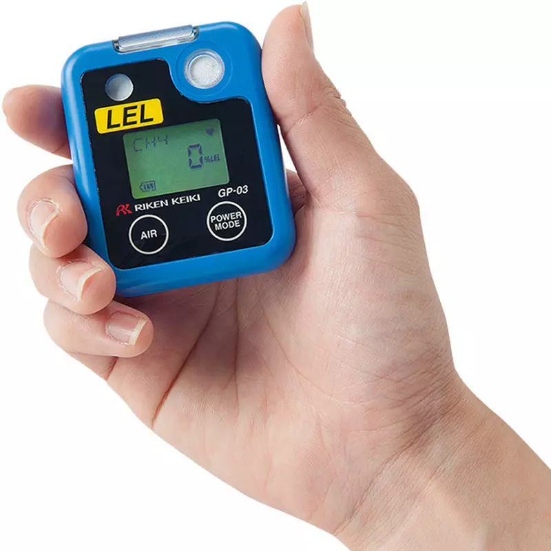 RIKEN KEIKI Flammable Gas Detector Diffusion type Measurement Method, GP-03(HC) (rechargeable battery)