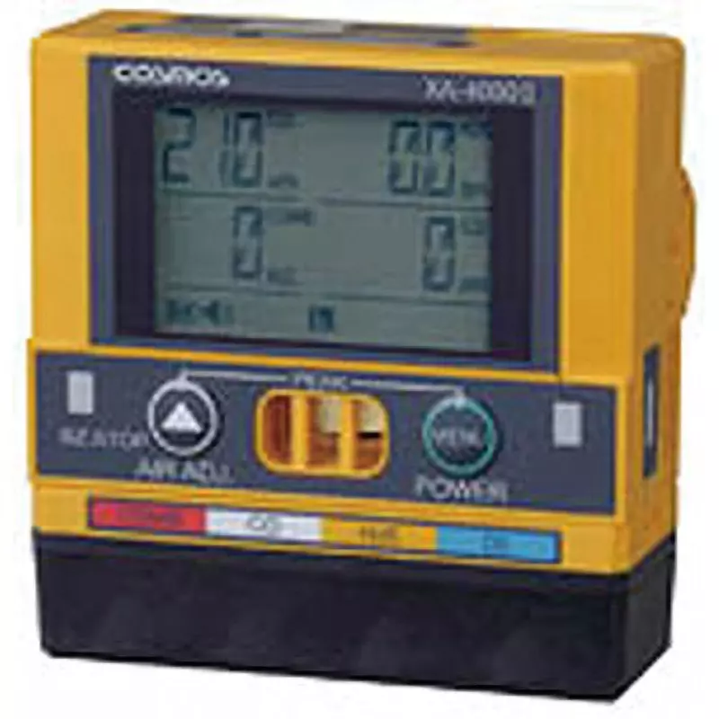 Cosmos Multi-Type Gas Detector Isobutane / 0-100% LEL, hydrogen sulfide / 0-30.0 ppm, oxygen / 0-25.0vol% Detection Range, XA-4300ⅡKHS (Isobutane specification)
