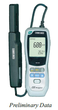 KUSAM-MECO KM 303 CO2 Detector with Ambient Temperature