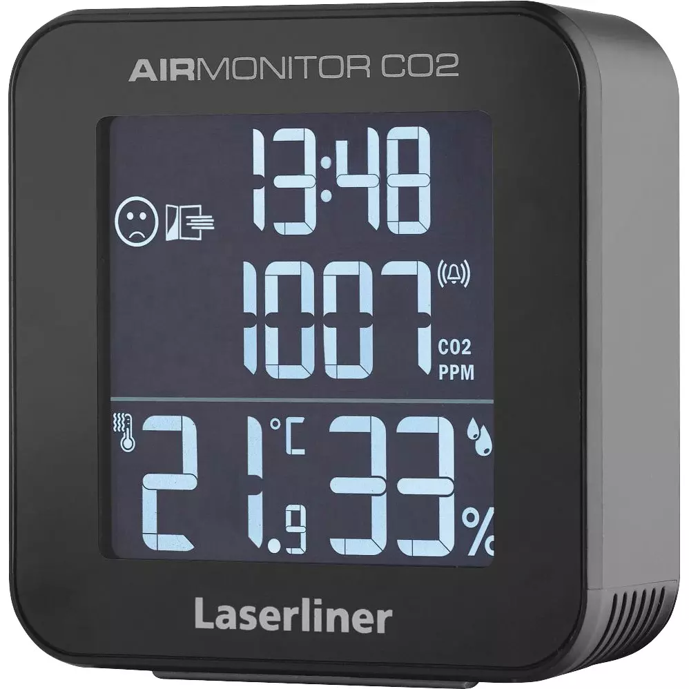 Laserliner CO2 Air Monitor 0 to 40 ℃ Operating Temperature Range, 082427J