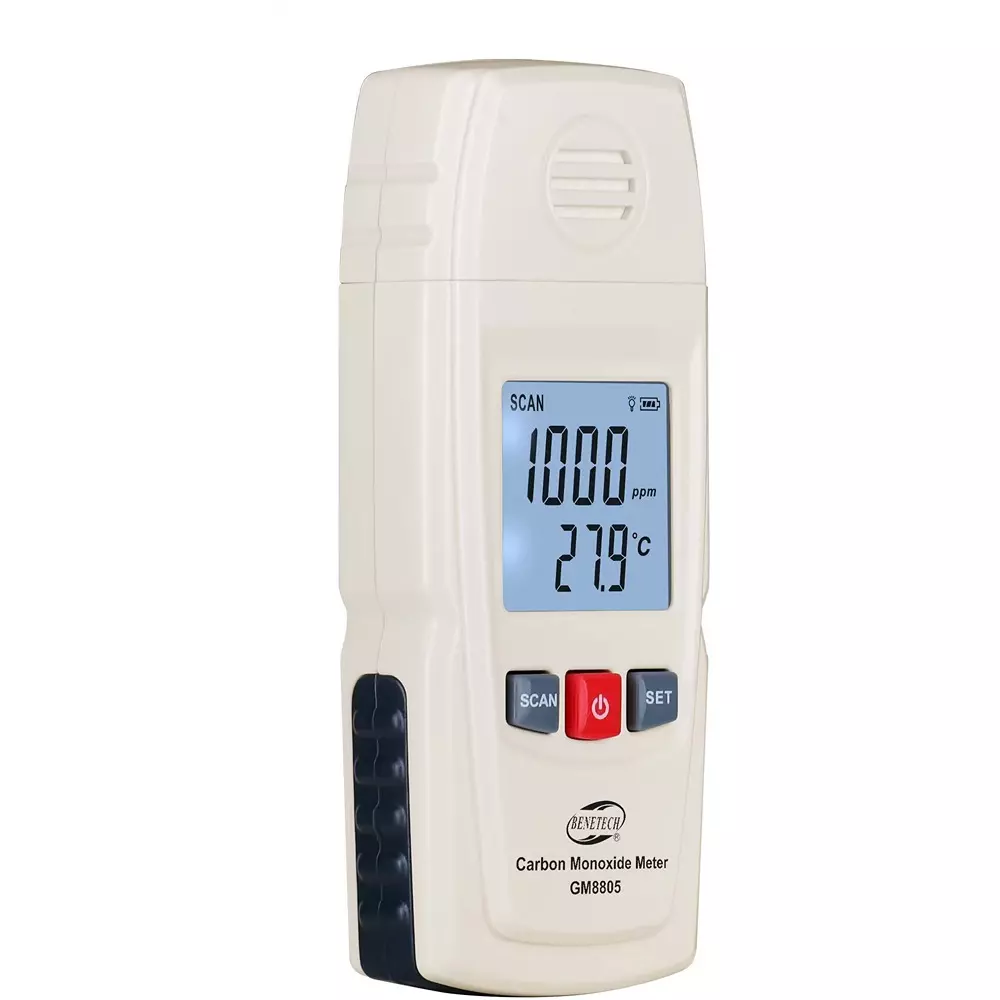 Bitstrong Carbon Monoxide Monitor 0 to 1000 PPM Measurement Range, BS-GM8805