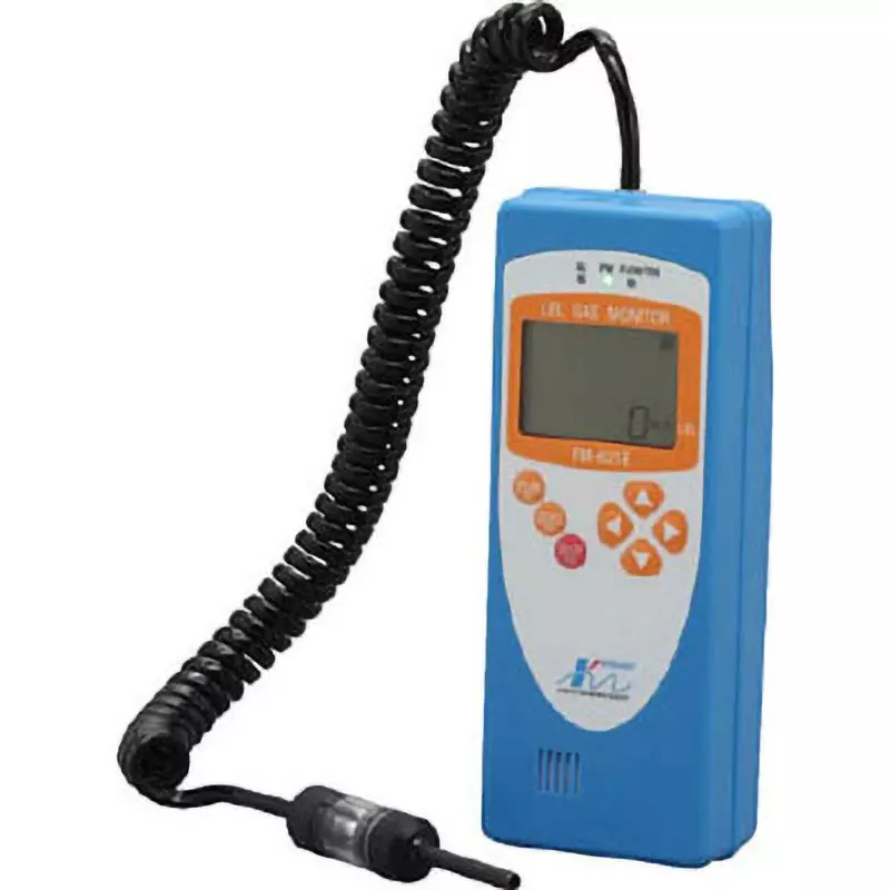 KOMYO RIKAGAKU KOGYO Gas Measuring Instrument 0 to 100%LEL Measurement Range, FM-621E