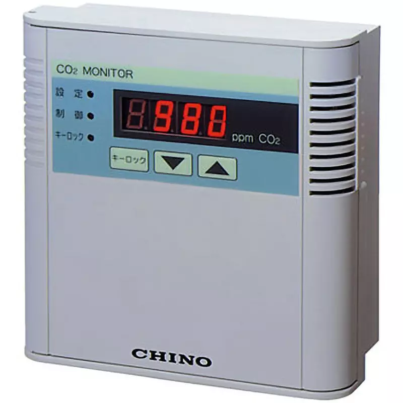 CHINO CO2 Monitor 100 to 5000 PPM Measurement Range, MA5002-00