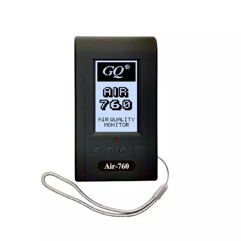 GQ Electronics Portable Handheld Air Quality Monitor Pressure Range 300 to 1100 hPa, Air-760 Series