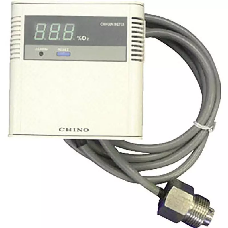 CHINO Oxygen Detector 0.0 to 25.0%O² Measurement Range, MG12X0-000