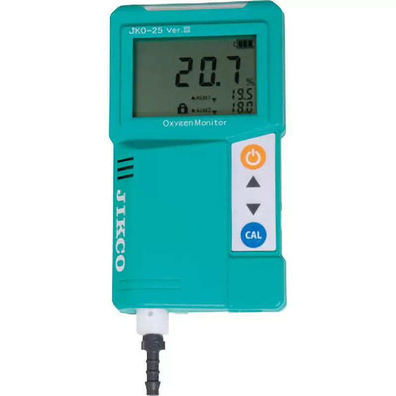 JIKCO Oxygen Analyzer 0.0 to 100.0% Measurement Range, JKO-25MT3