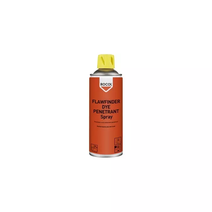 Rocol Leak Flaw Detector Spray Penetrant 300 ml Aerosol, 63151