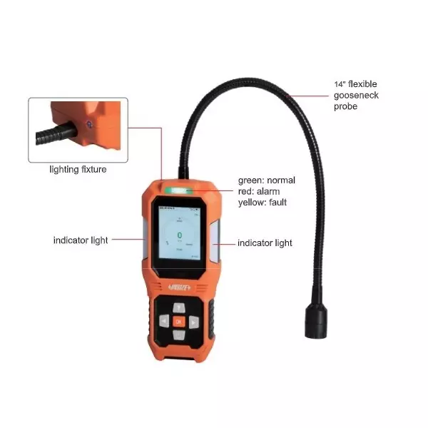 insize-gas-leak-detector-combustible-gasex-ch4-calibrated-0-10000-molmol-0-20-lel-range-and-5-fs-accuracy-0615-cp01