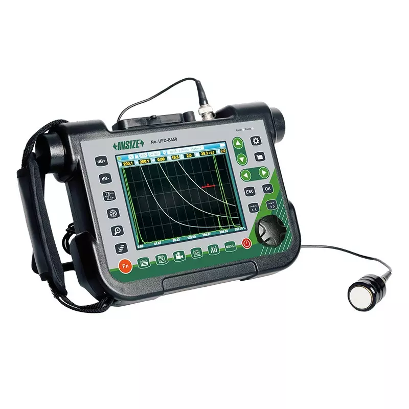 insize-digital-ultrasonic-flaw-detector-basic-type-with-26-db-dynamic-range-and-1-20-mhz-frequency-ufd-b450