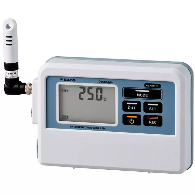 Sato Keiryoki Memory Meter 2 AA alkaline batteries or dedicated AC adapter (optional) Power Supply 1-7793-11, SK-L751