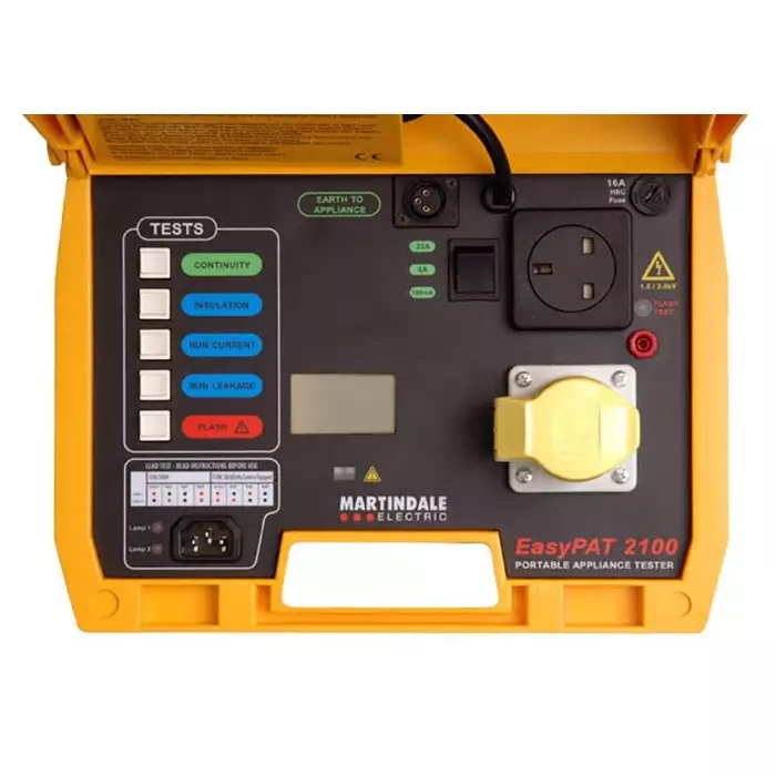 Martindale PAT Tester Class I Class II Test Type With UKAS Calibration, RSEPAT2100