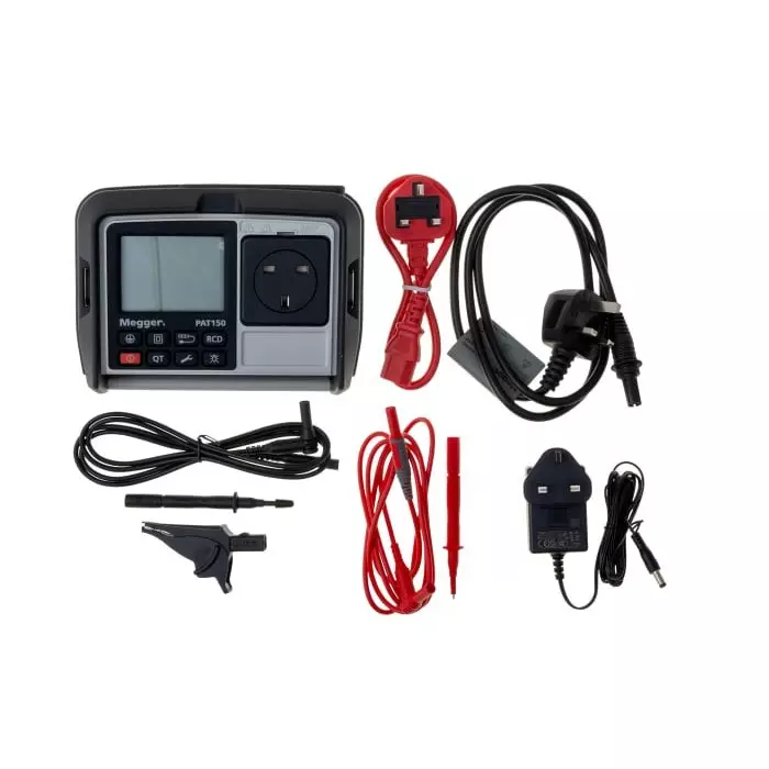 Megger PAT150R-UK PAT Tester, Class I, Class II Test Type, 1003-428