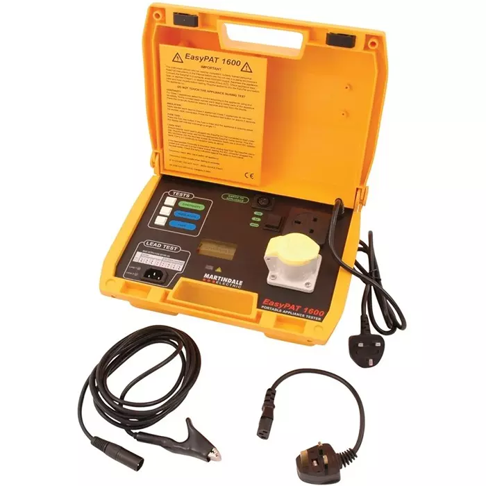 Martindale PAT Tester Class I Class II Class IT Test Type With RS Calibration, MAREPAT1600