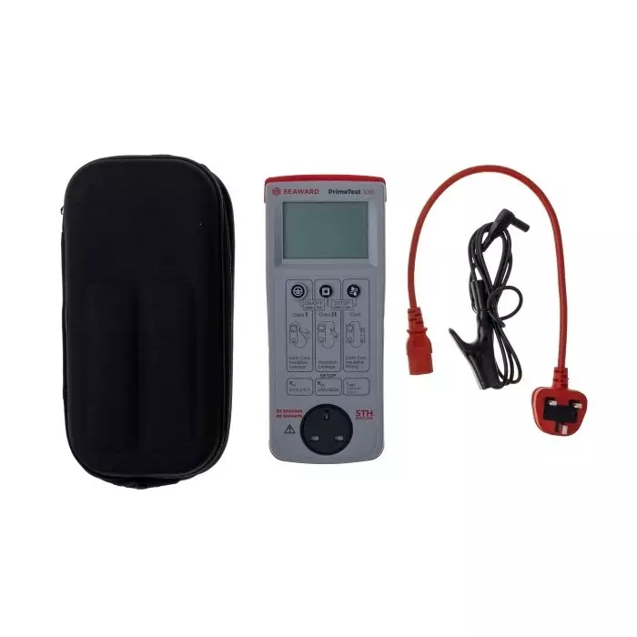 Seaward PrimeTest 100 UK PAT Tester Class I Class II Test Type, 344A911