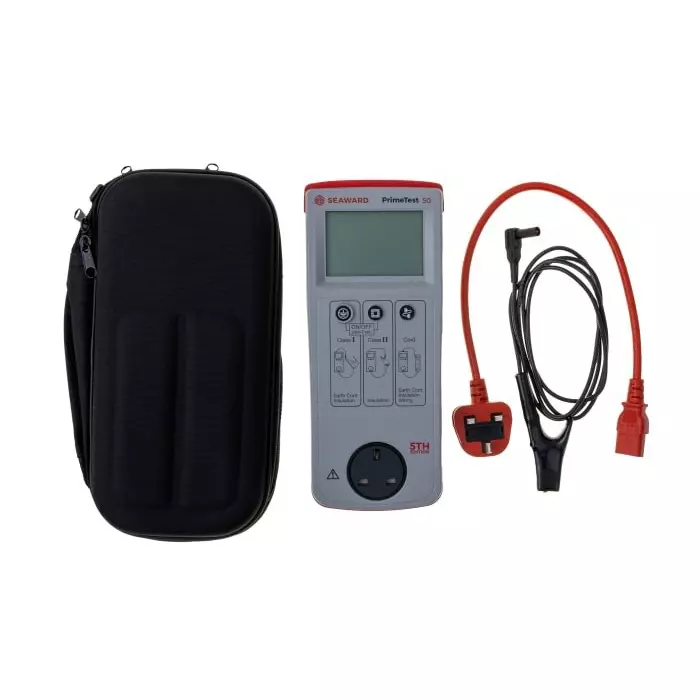 Seaward PrimeTest 50 UK PAT Tester Class I Class II Test Type, 347A910