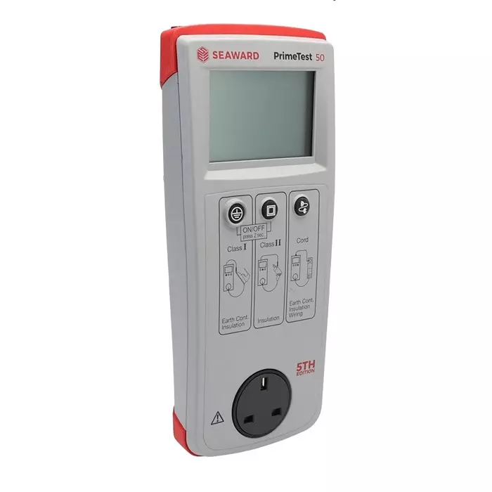 Seaward PrimeTest 50 UK PAT Tester Class I Class II Test Type, 347A910