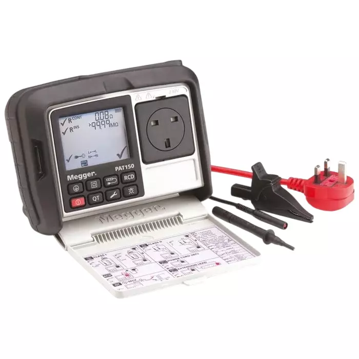 Megger 1003-064 PAT Tester, Class I, Class II Test Type With RS Calibration, 1003-071