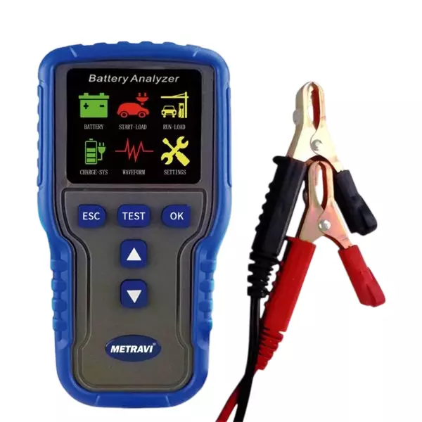 Metravi Battery Analyser 16 bit Colour LCD Range 100 CCA – 2000 CCA, BT-220