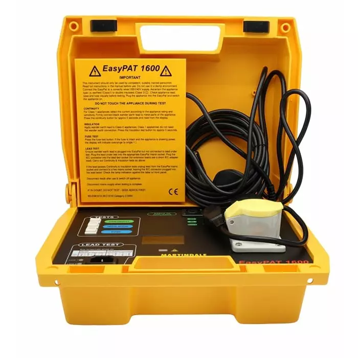 Martindale PAT Tester Class I Class II Class IT Test Type, EPAT1600