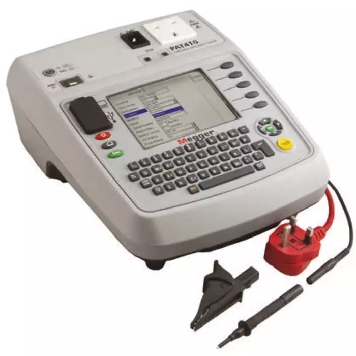 Megger PAT410 PAT Tester, Class I, Class II Test Type With RS Calibration, 1000-745