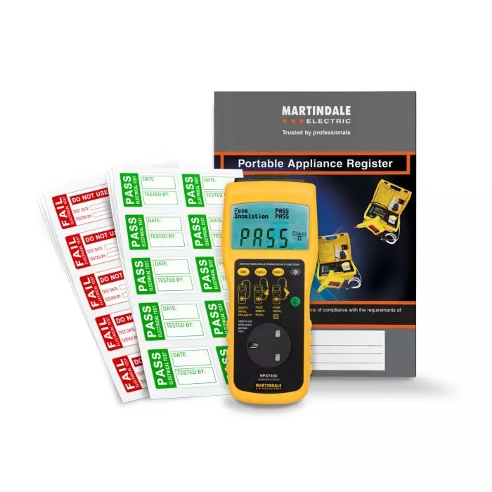 Martindale HPAT PAT Testing Kit Class I Class II Test Type, HPAT400KIT1