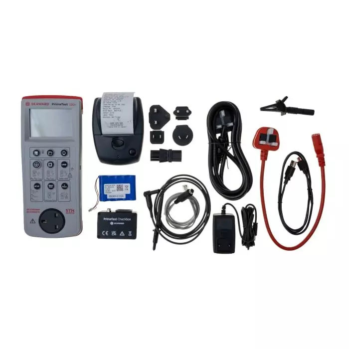 Seaward PrimeTest 250+ Pro Bundle UK PAT Testing Kit Class I Test Type, 403A952