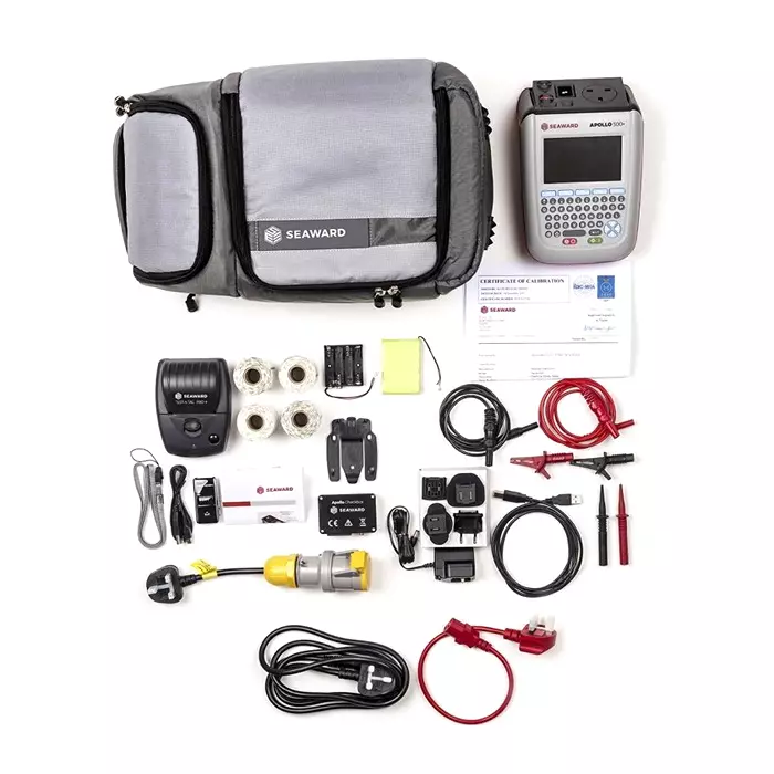 Seaward Apollo 500 + Pro Bundle PAT Testing Kit With U kAS Calibration, 380A9896