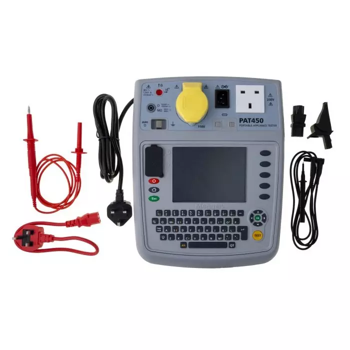 Megger PAT450 PAT Tester, Class I, Class II Test Type, 1000-755