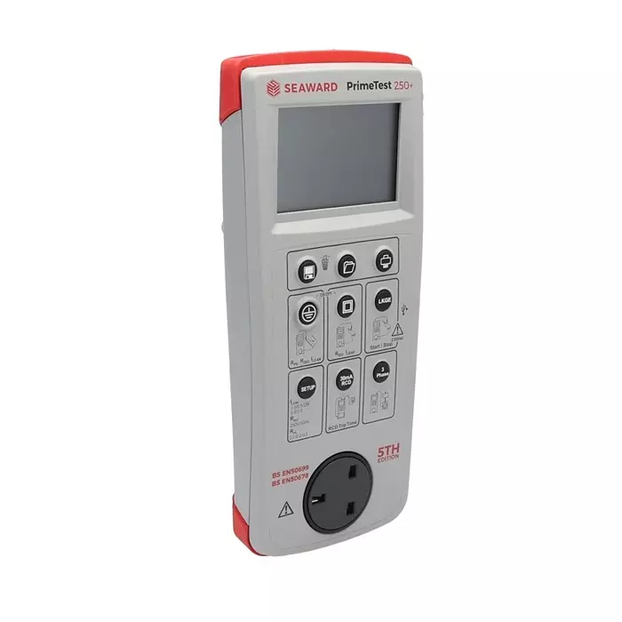 Seaward PrimeTest 250+ Pro Bundle with software UK PAT Testing Kit Class I Test Type, 403A953