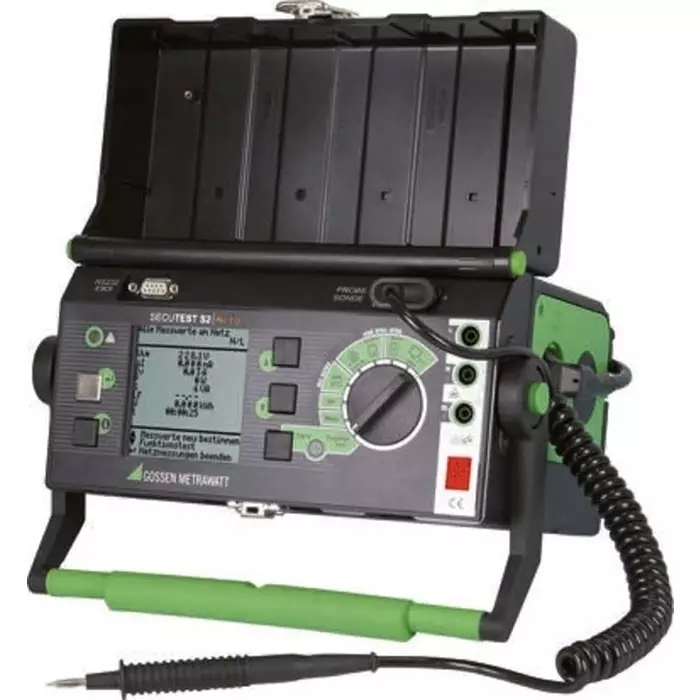 GOSSEN METRAWATT SECUTEST S2 N+10 PAT Tester Class I Class II Test Type With U kAS Calibration, M7010-V032