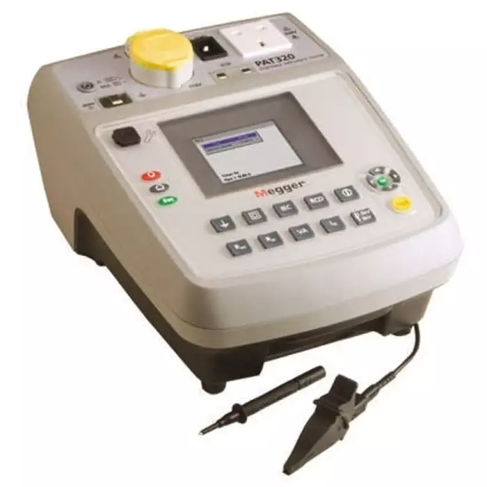 Megger PAT320 PAT Tester, Class I, Class II Test Type With UKAS Calibration, 1000-740