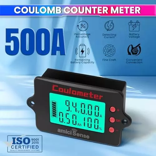 amicisense-coulomb-counter-meter-with-bi-directional-detection-8-120-v-500-a-battery-capacity-monitor-lcd-1xbat-cou-500a