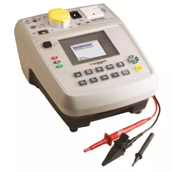 Megger PAT350 PAT Tester, Class I, Class II Test Type With UKAS Calibration, 1000-743