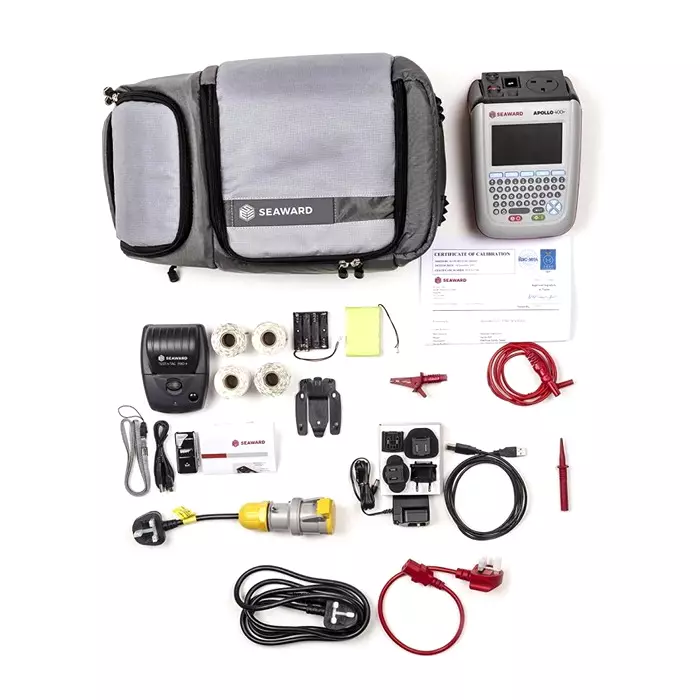 Seaward Apollo 400 + Pro Bundle PAT Testing Kit With U kAS Calibration, 380A9902