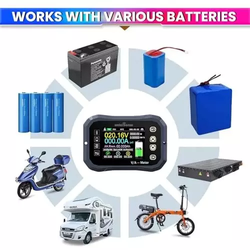 amicisense-smart-battery-coulometer-hd-display-0-to-120-v-100-a-with-bluetooth-app-24-inch-6096-mm-1xbat-coul-advance
