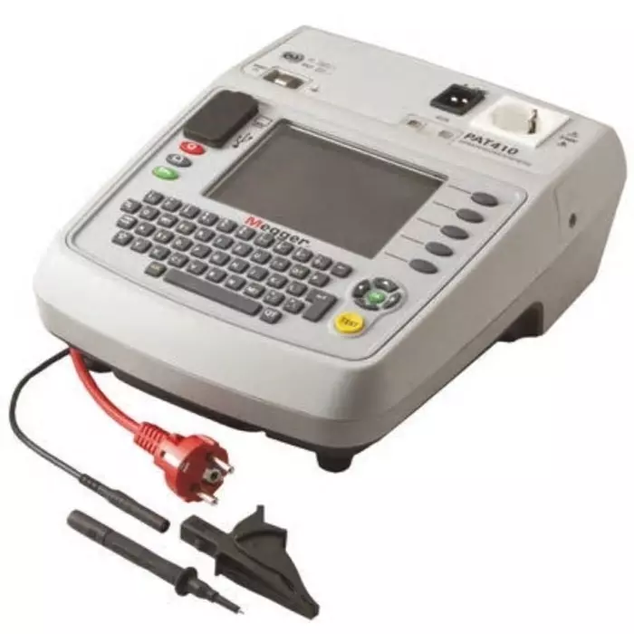 Megger PAT410 PAT Tester, Class I, Class II Test Type With UKAS Calibration, 1000-748