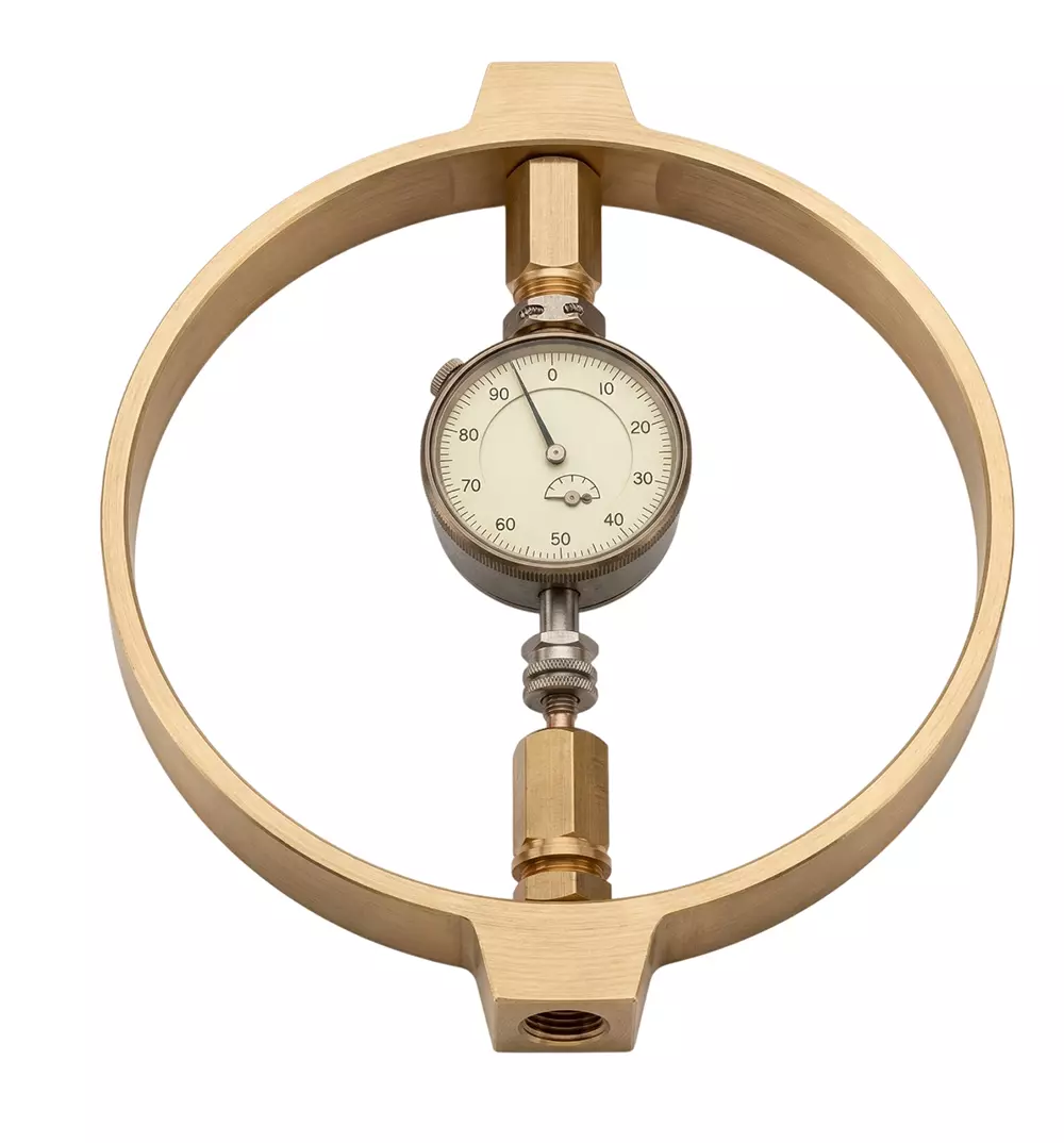 ENKAY Compression and Tension Proving Ring 1 kN (100 kgf) Capacity and 2 N/Div Design Sensitivity, EKE 283