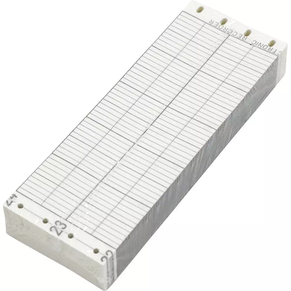 CHINO Recording Paper 2 Minimum Scale Scale numbers: 0 to 100°C Scale Type (Time) 20 Scale (mm), EL05052