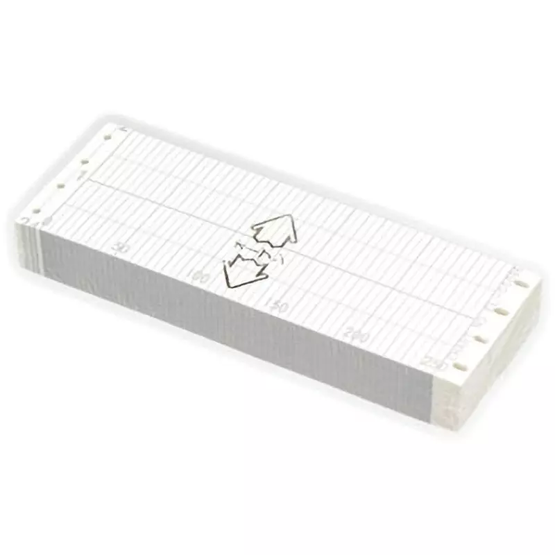 CHINO Chart Paper 5 Minimum Scale Scale number: 0 to 250℃ Scale Type (Time) 20 Scale (mm), EL05096
