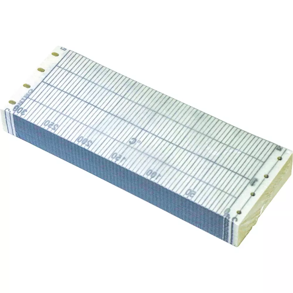 CHINO Chart Paper 5 Minimum Scale Scale number: 0 to 300℃ Scale Type (Time) 20 Scale (mm), EM207