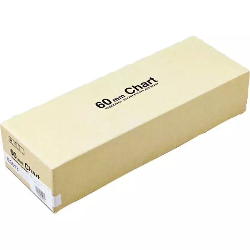 CHINO Recording Paper Linear scale + scale number: 0 to 14 Scale Type (Time) 20 Scale (mm) 60 mm Effective Width, ES013